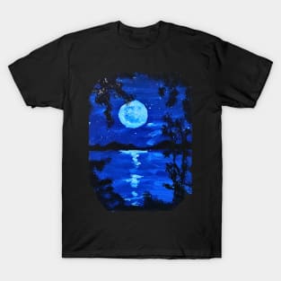 Full Moon Sillhoutte T-Shirt